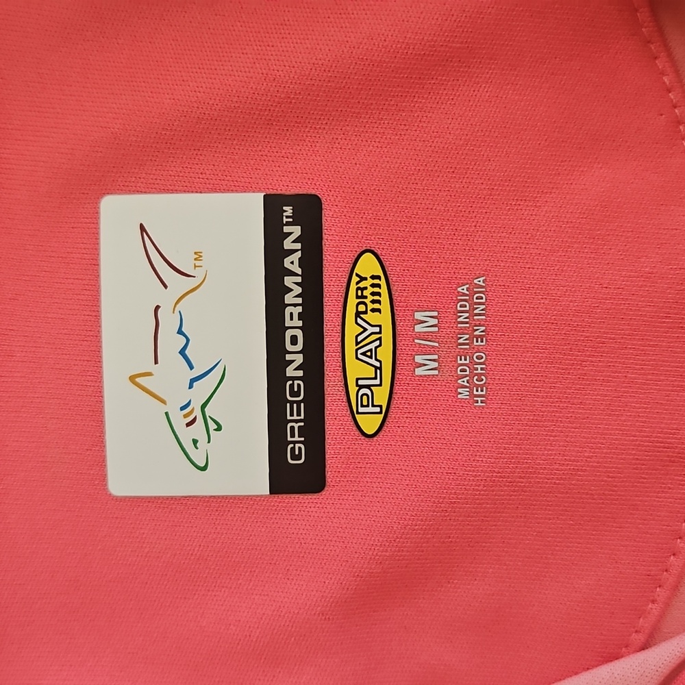 Greg Norman Play Dry Men's Polo Shirt Medium - Picture 7 of 9